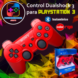 Control Dualshock 3 Rojo