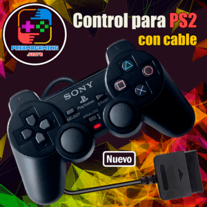 Control ps2 con cable