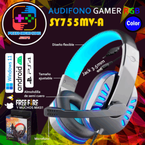 Audifono Gamer SY755MV-A