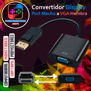 Convertidor Display Port a VGA
