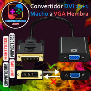 Convertidor DVI 24+1 a VGA
